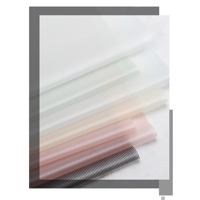 MYHC-04 Haze Line Màu rắn Bao bì hoa văn dọc