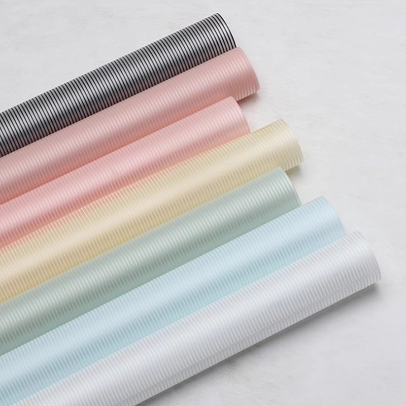 MYHC-04 Haze Line Màu rắn Bao bì hoa văn dọc