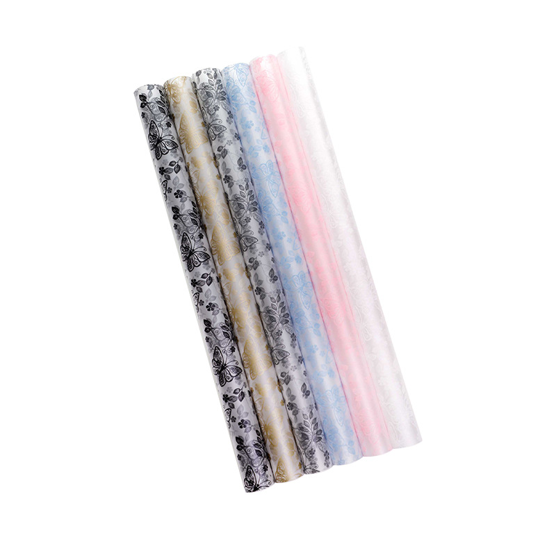 MYHC-07 Dây chuyền bướm tinh tế, màng bao bì hoa trong suốt