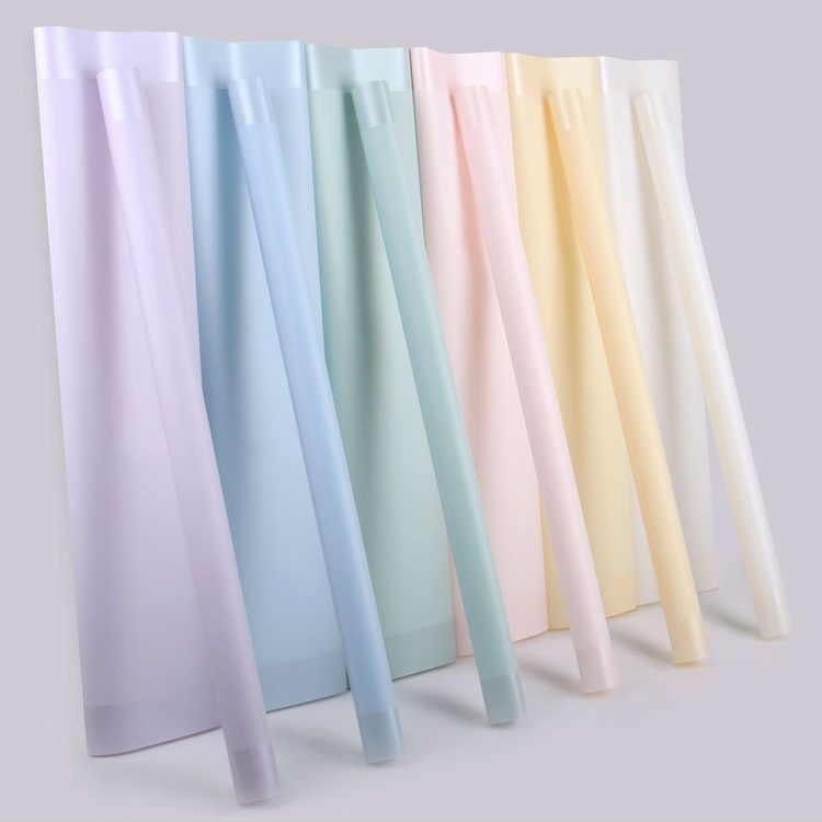 MYHC-09 Váy phồng 57 × 57cm (± 2cm) Màng bao bì hoa màu trơn