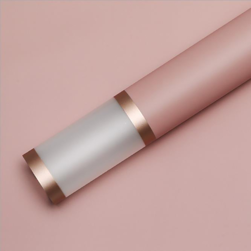 Phim đóng gói nệm hoa đôi cạnh vàng MYHC-10 Bopp Matt Flower