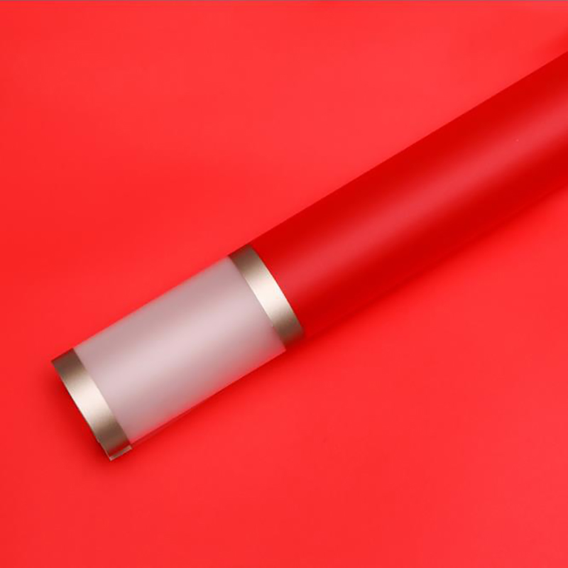 Phim đóng gói nệm hoa đôi cạnh vàng MYHC-10 Bopp Matt Flower