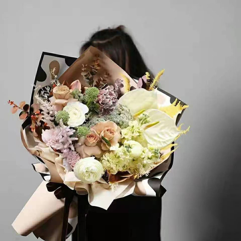 Khung ảnh kỷ niệm MYHC-39 57×57cm (±2cm) Giấy gói hoa không thấm nước