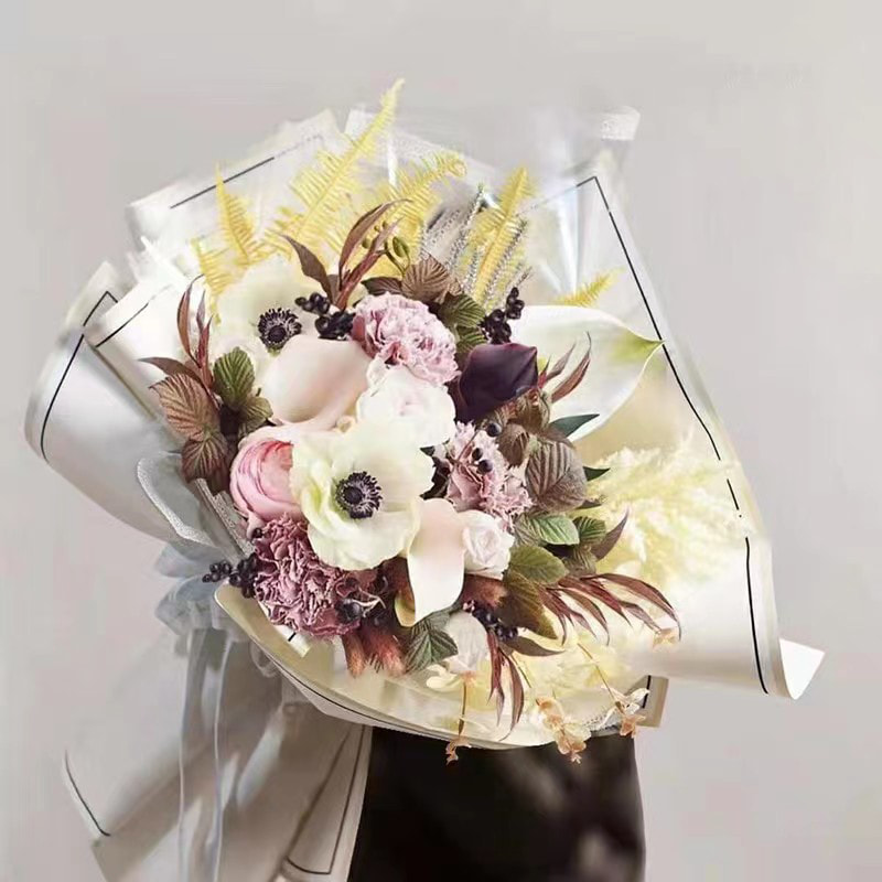 Khung ảnh kỷ niệm MYHC-39 57×57cm (±2cm) Giấy gói hoa không thấm nước