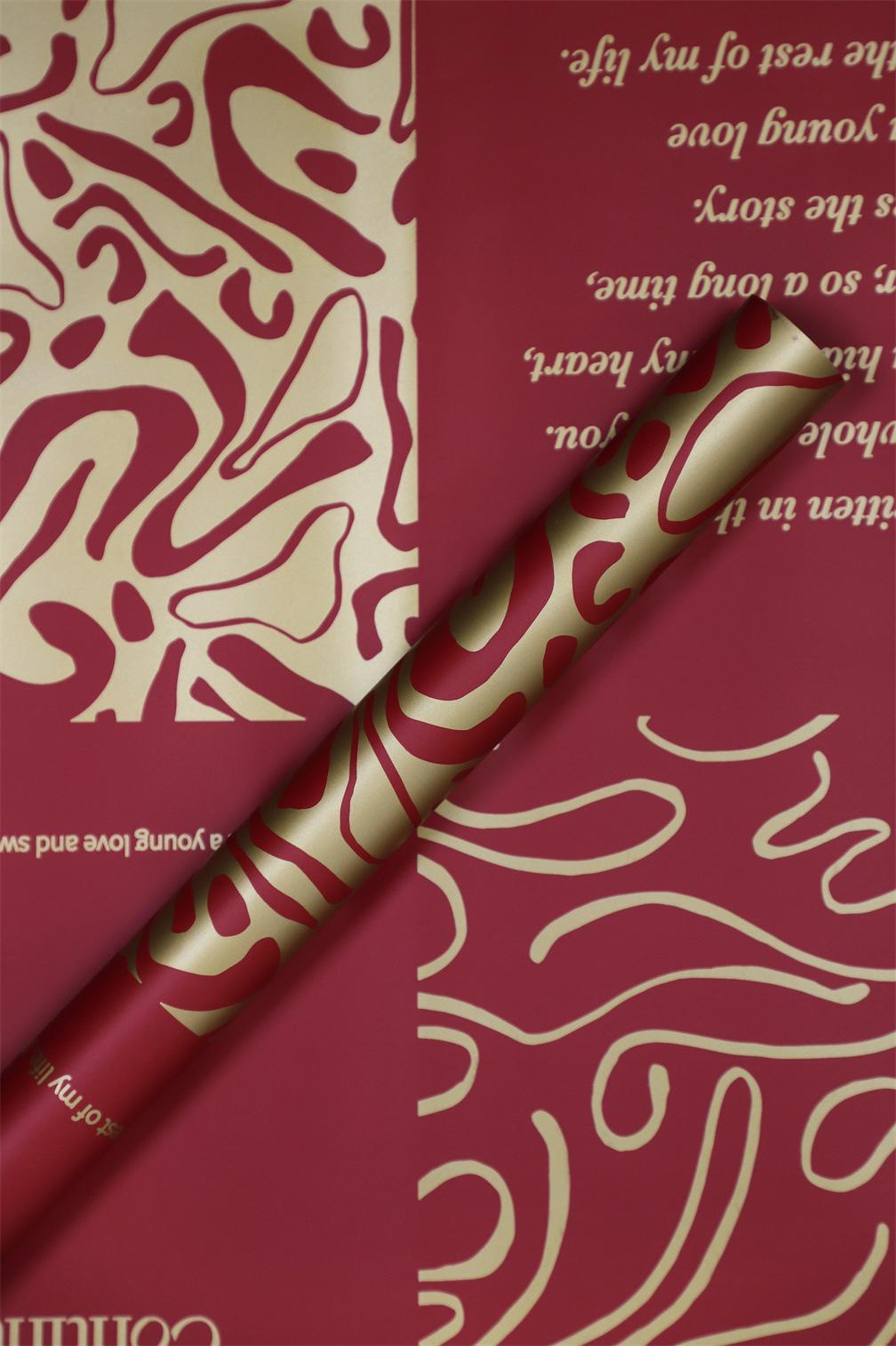 MYHC-44 Phim bao bì hoa da bò phong cách Graffiti hiện đại