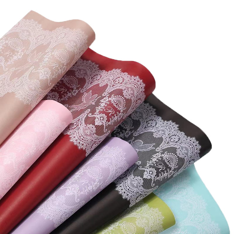 MYHC-46 Mẫu ren BOPP Bao bì hoa không thấm nước