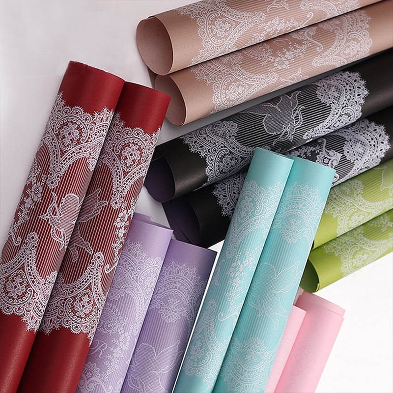 MYHC-46 Mẫu ren BOPP Bao bì hoa không thấm nước