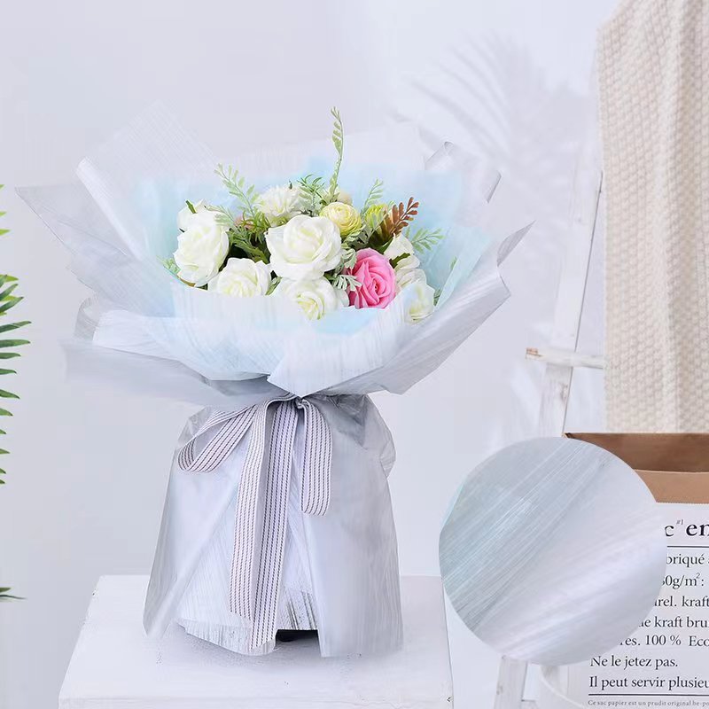Giấy gói hoa mờ mờ hình lụa MYHC-51