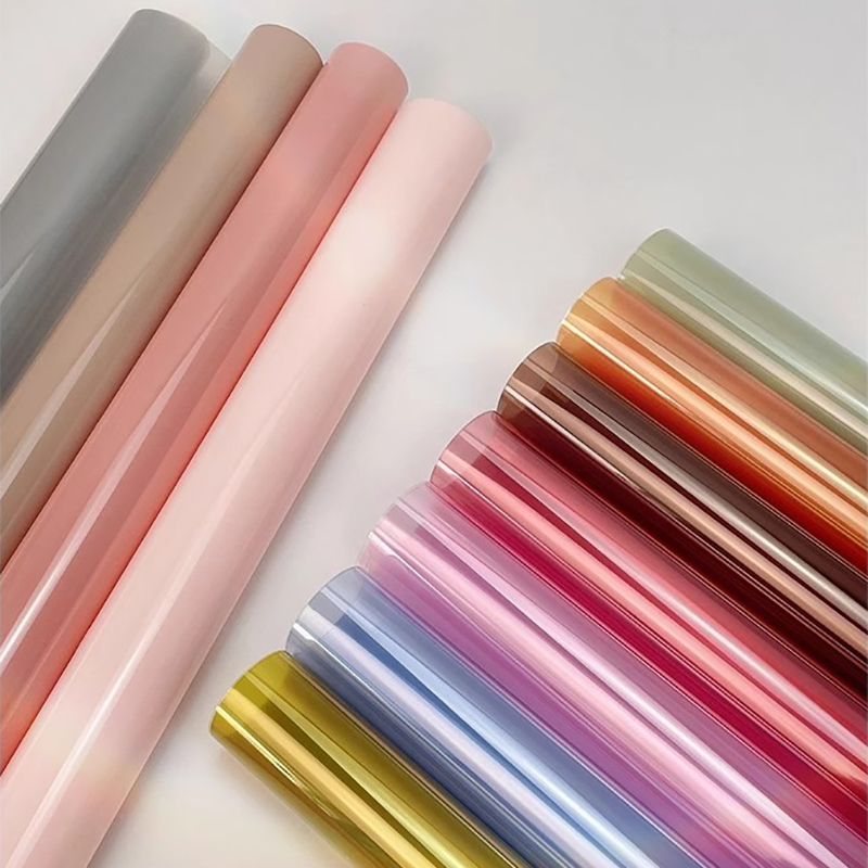 MYHC-74 Jelly Film OPP4.7 Giấy gói hoa trong suốt bằng lụa