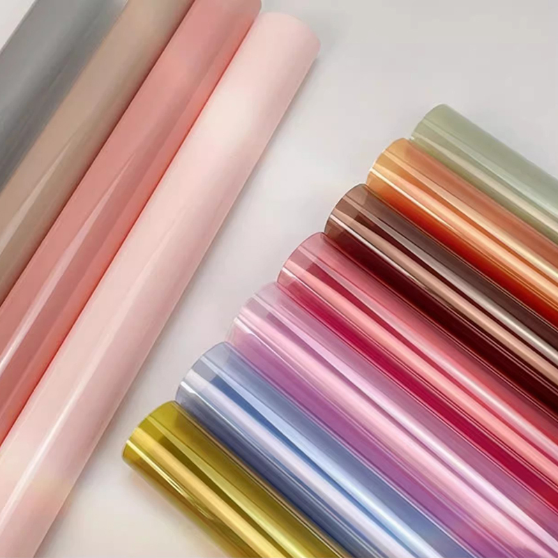 MYHC-74 Jelly Film OPP4.7 Giấy gói hoa trong suốt bằng lụa
