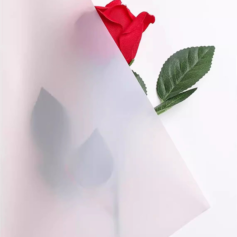 Giấy gói hoa mờ màu mờ