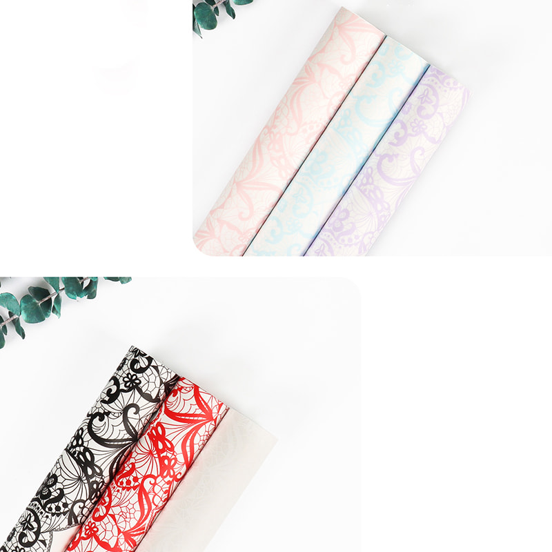 Màng bao bì hoa 6 màu chống nước 100%