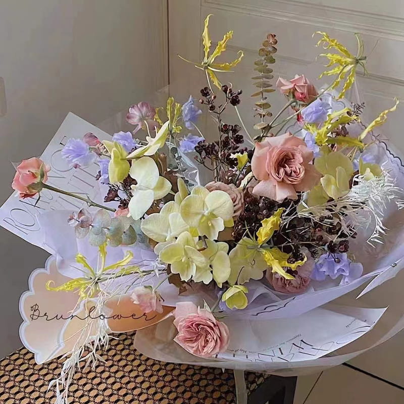 Giấy gói hoa dạng thạch cánh hoa