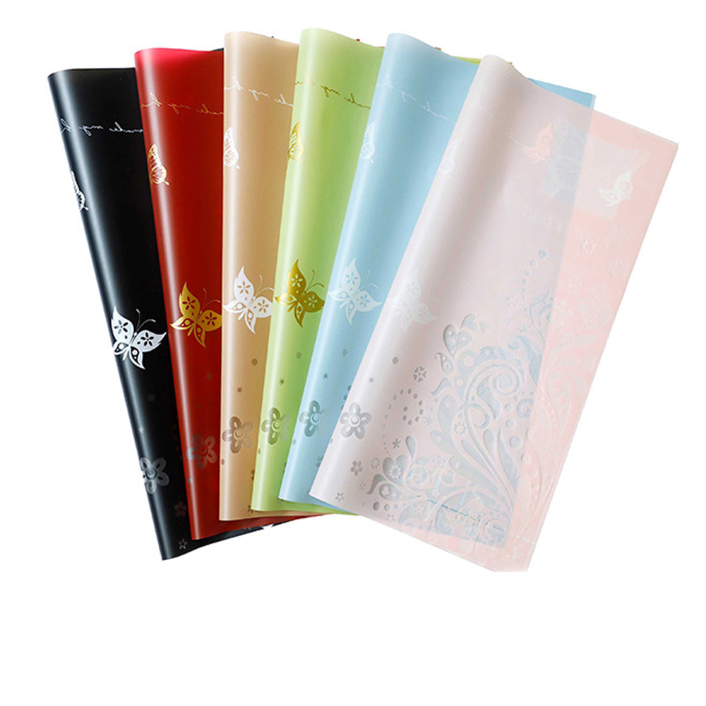 Bao bì bó hoa không thấm nước Giấy Nossa với lớp phủ một mặt rỗng Thiết kế in hình con bướm