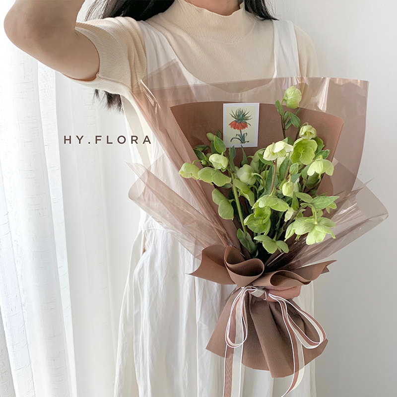 Giấy gói hoa thủy tinh trong suốt không thấm nước