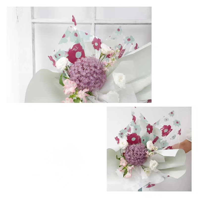 Cuộn giấy bọc hoa nhựa chống nước 58x58cm