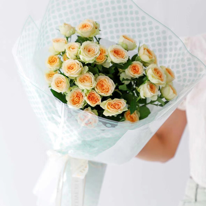 Phim bọc hoa nhựa mờ