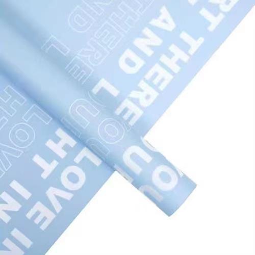 Giấy gói có chữ nghệ thuật