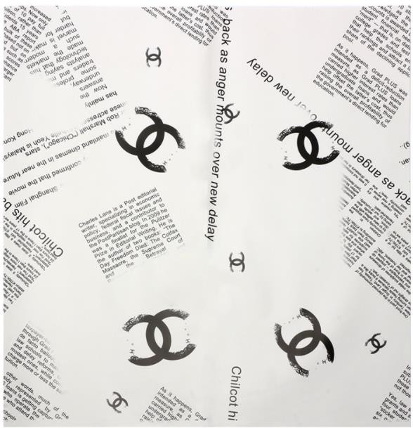 Giấy gói thương hiệu Chanel
