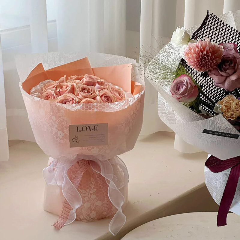 Giấy gói hoa Nuosha nhiều mẫu mã, kiểu dáng