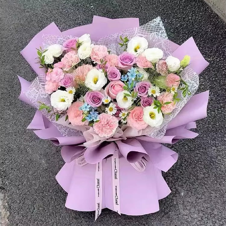 Giấy gói hoa Nuosha nhiều mẫu mã, kiểu dáng