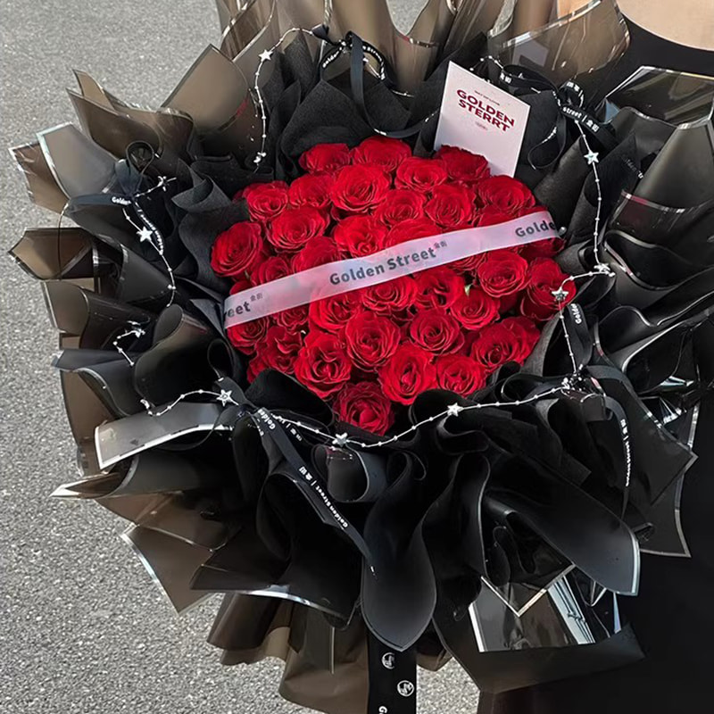 Giấy gói hoa màng nước bóng ion bạc