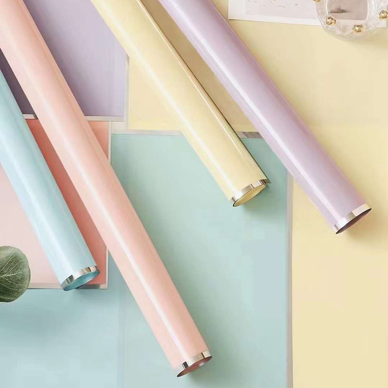 Giấy gói hoa màng nước bóng ion bạc