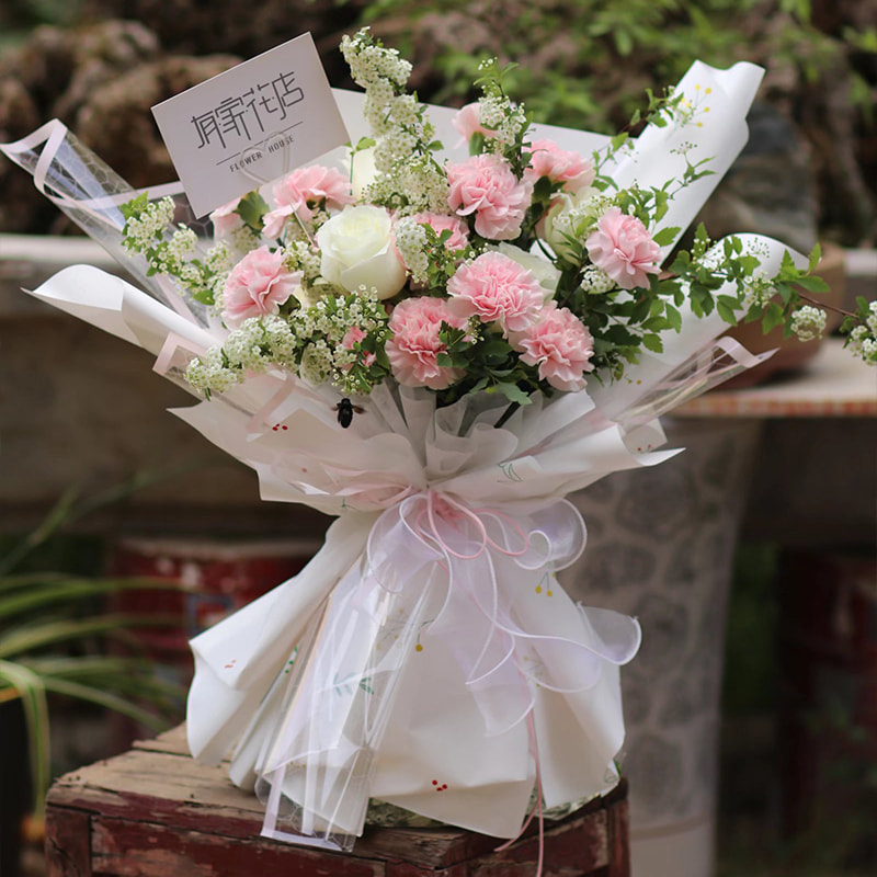 Màng bao bì bó hoa nhựa chống sương mù và chống ẩm