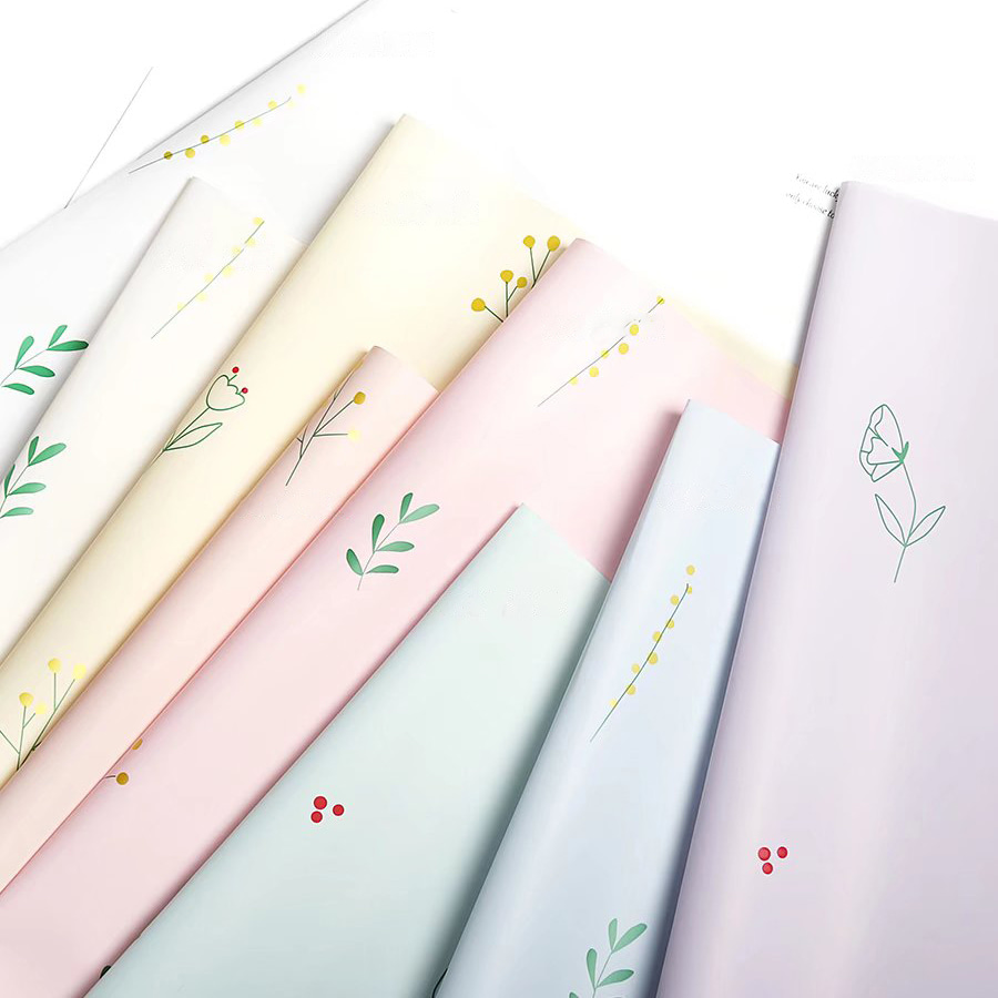 Màng bao bì bó hoa nhựa chống sương mù và chống ẩm
