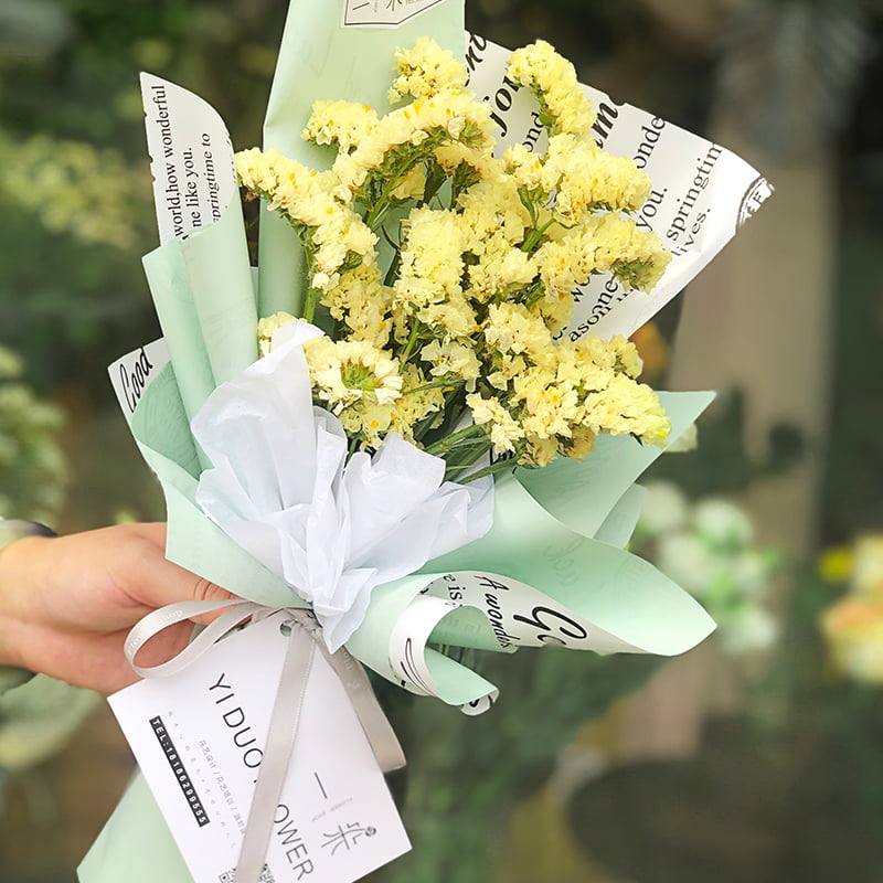 Giấy gói hoa hai mặt cổ điển