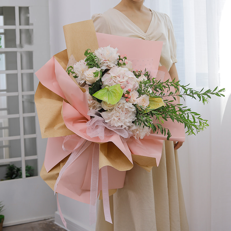 Giấy gói bó hoa màu Hàn Quốc