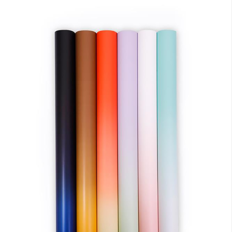 Premium Gradient Flower Bouquet Wrapping Paper